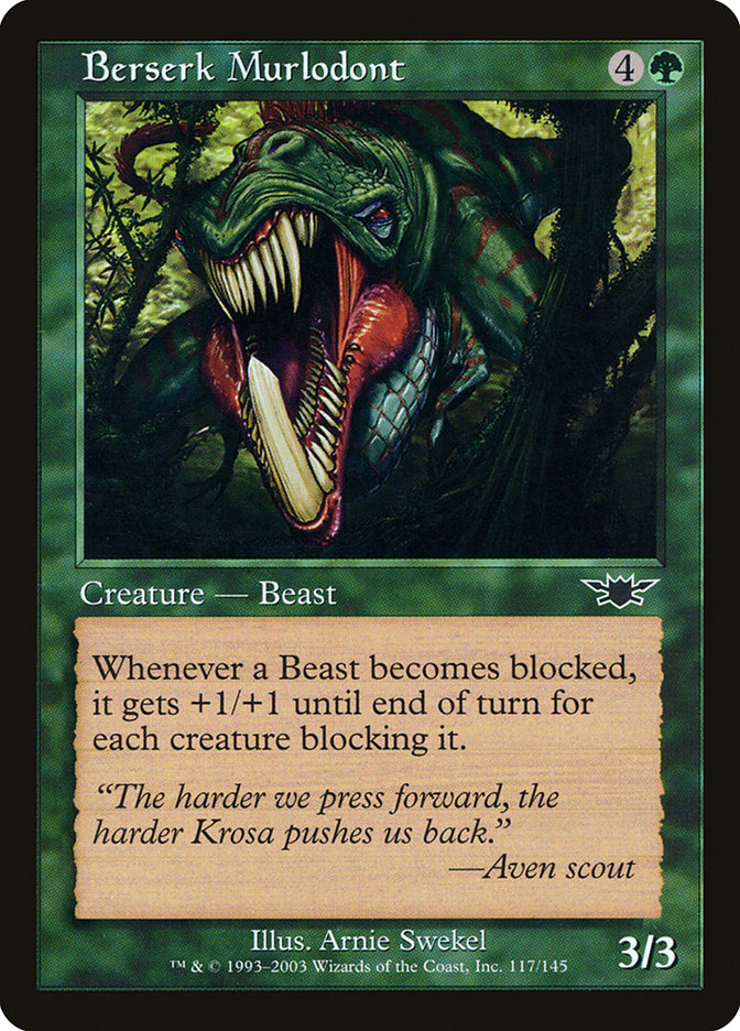 Berserk Murlodont [Legions] | Good Games Morley