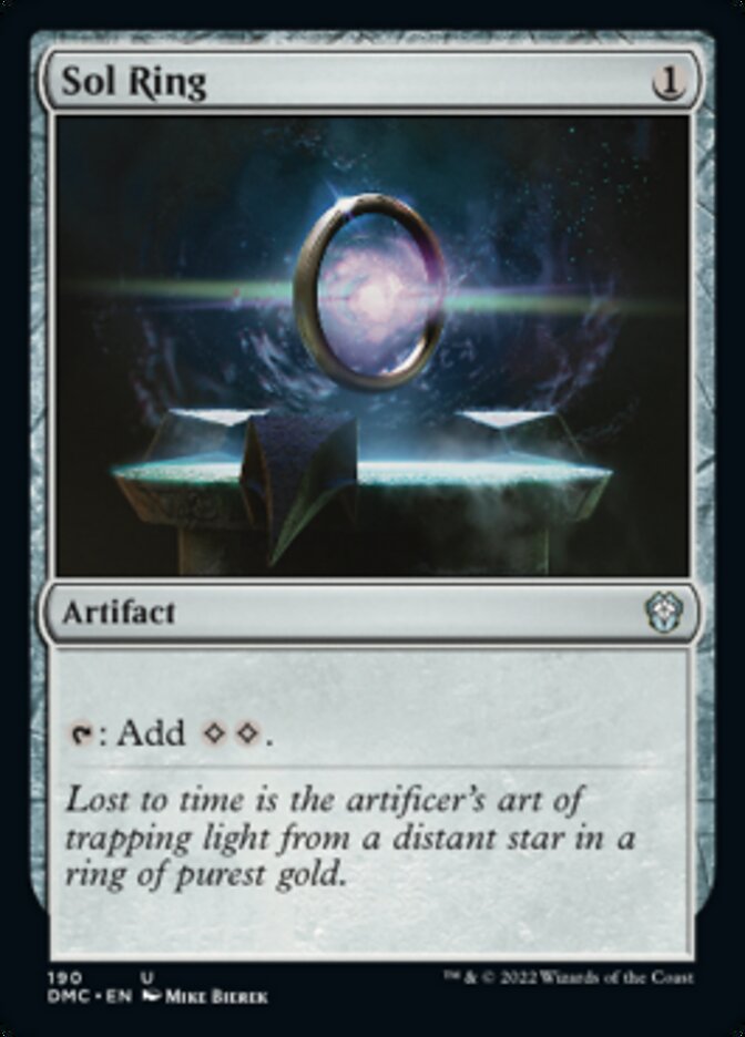 Sol Ring [Dominaria United Commander] | Good Games Morley