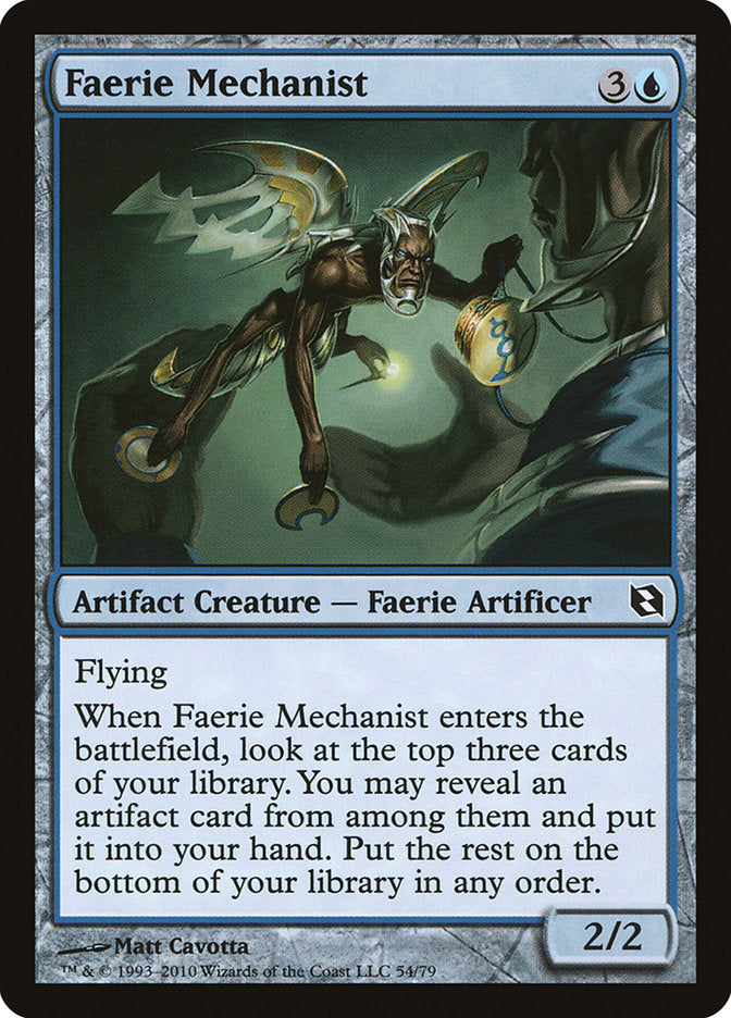 Faerie Mechanist [Duel Decks: Elspeth vs. Tezzeret] | Good Games Morley