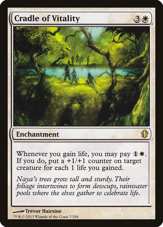 Cradle of Vitality [Commander 2013] | Good Games Morley