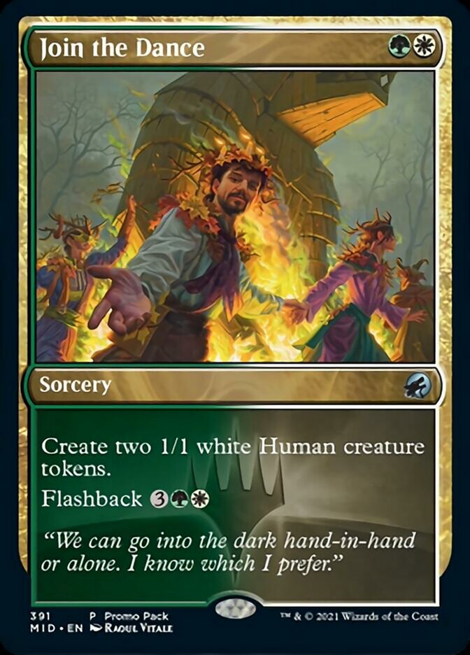 Join the Dance (Promo Pack) [Innistrad: Midnight Hunt Promos] | Good Games Morley