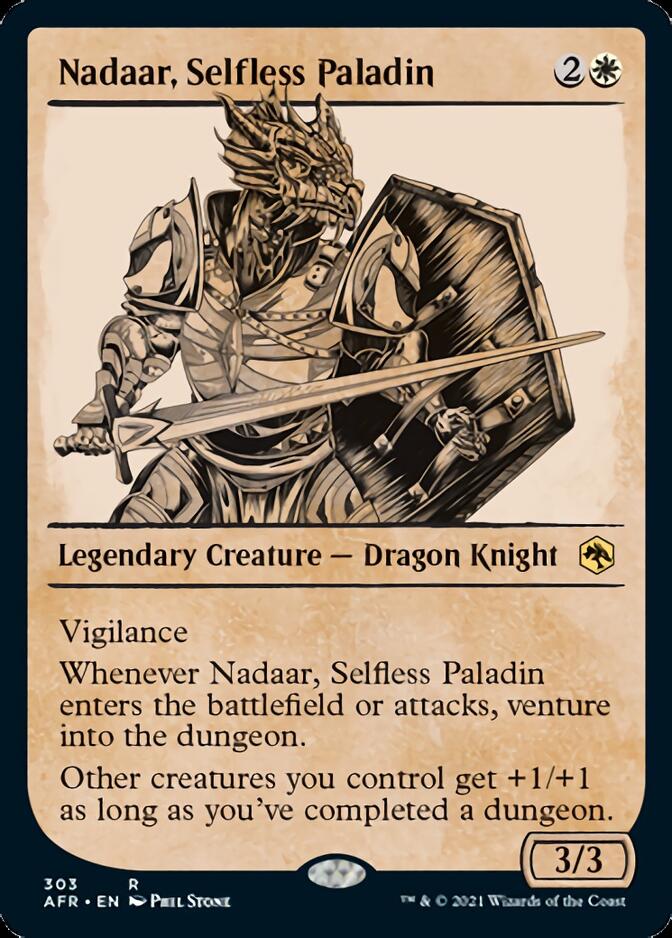 Nadaar, Selfless Paladin (Showcase) [Dungeons & Dragons: Adventures in the Forgotten Realms] | Good Games Morley