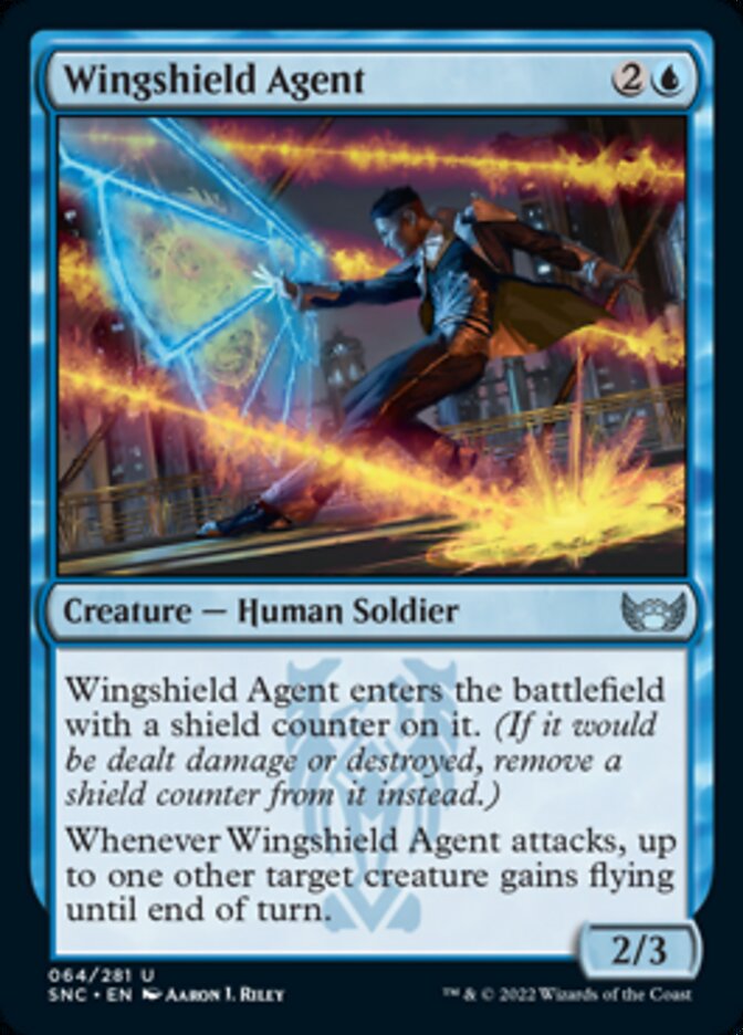 Wingshield Agent [Streets of New Capenna] | Good Games Morley