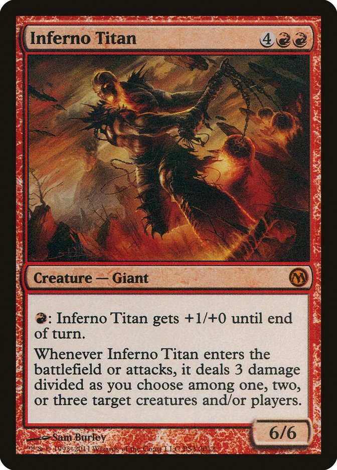 Inferno Titan (Duels of the Planeswalkers Promos) [Duels of the Planeswalkers Promos 2011] | Good Games Morley