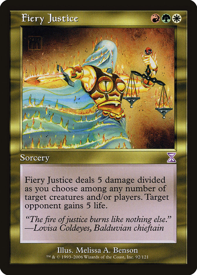 Fiery Justice [Time Spiral Timeshifted] | Good Games Morley