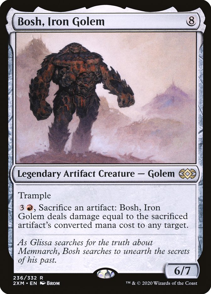 Bosh, Iron Golem [Double Masters] | Good Games Morley