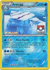 Avalugg (31/106) (League Promo 1st Place) [XY: Flashfire] | Good Games Morley
