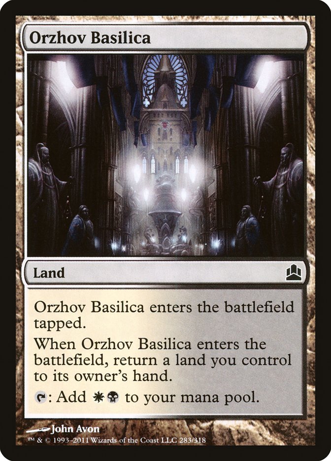 Orzhov Basilica [Commander 2011] | Good Games Morley