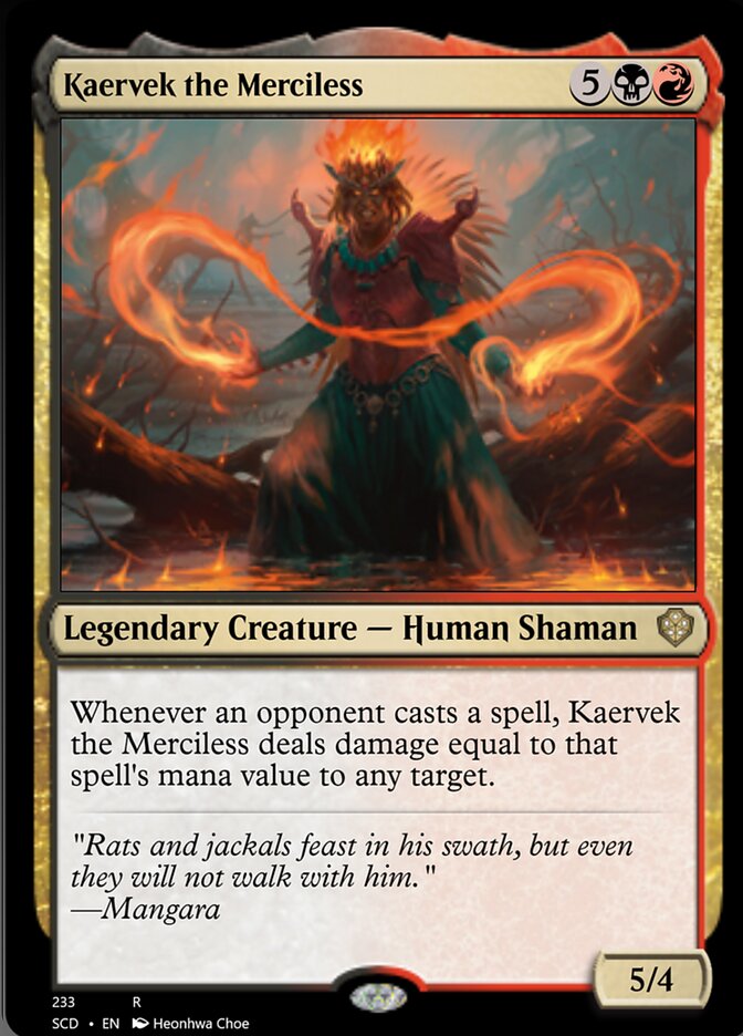 Kaervek the Merciless [Starter Commander Decks] | Good Games Morley