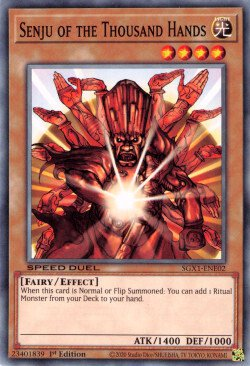 Senju of the Thousand Hands [SGX1-ENE02] Common | Good Games Morley
