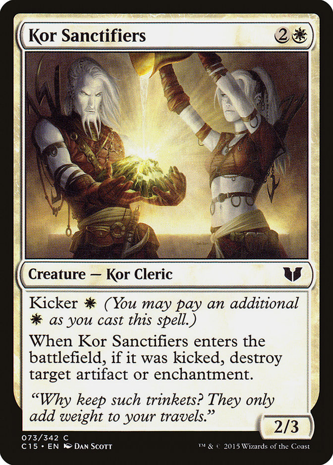 Kor Sanctifiers [Commander 2015] | Good Games Morley