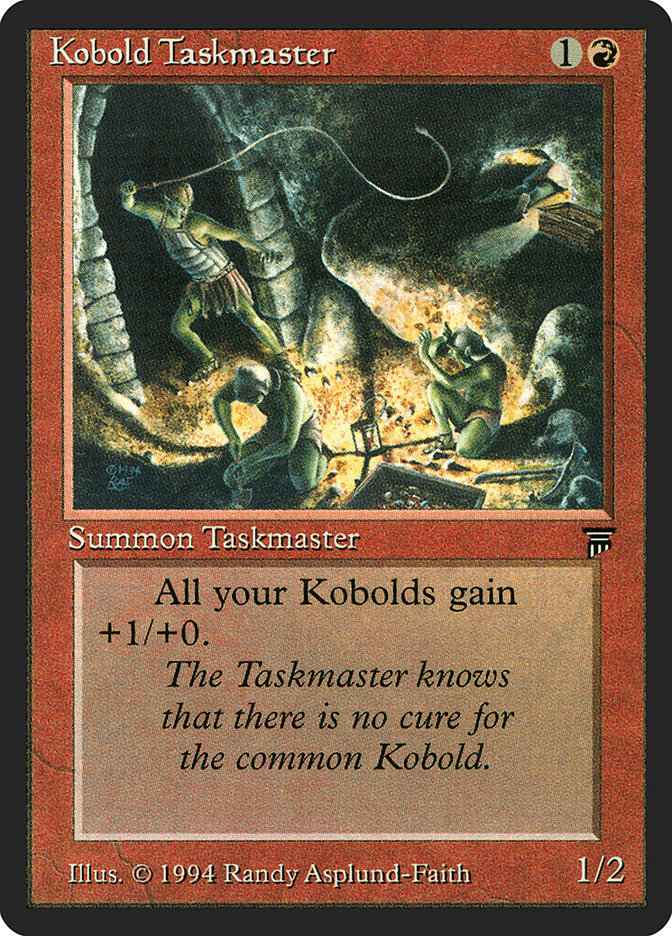 Kobold Taskmaster [Legends] | Good Games Morley