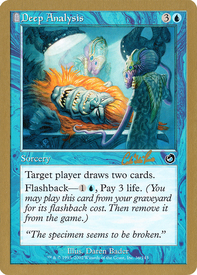 Deep Analysis (Carlos Romao) [World Championship Decks 2002] | Good Games Morley