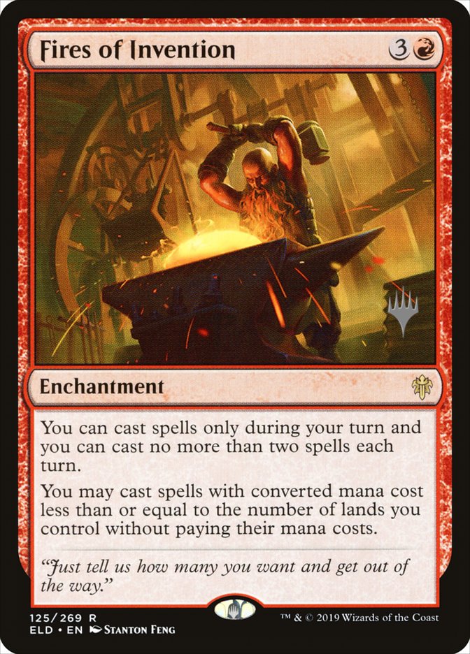 Fires of Invention (Promo Pack) [Throne of Eldraine Promos] | Good Games Morley