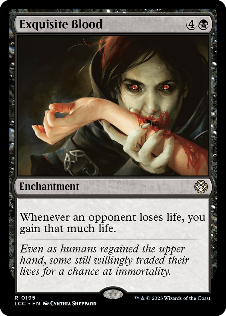 Exquisite Blood [The Lost Caverns of Ixalan Commander] | Good Games Morley