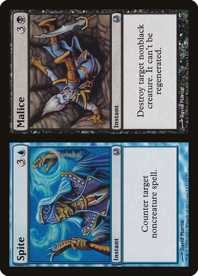 Spite // Malice [Duel Decks: Ajani vs. Nicol Bolas] | Good Games Morley
