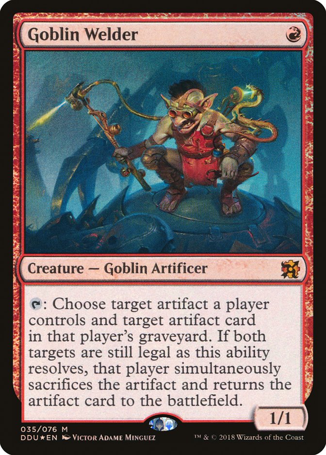 Goblin Welder [Duel Decks: Elves vs. Inventors] | Good Games Morley