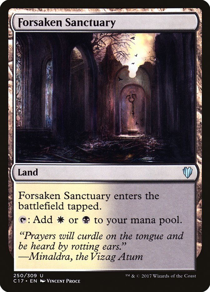 Forsaken Sanctuary [Commander 2017] | Good Games Morley