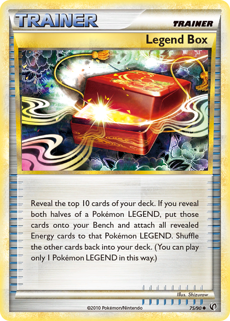 Legend Box (75/90) [HeartGold & SoulSilver: Undaunted] | Good Games Morley