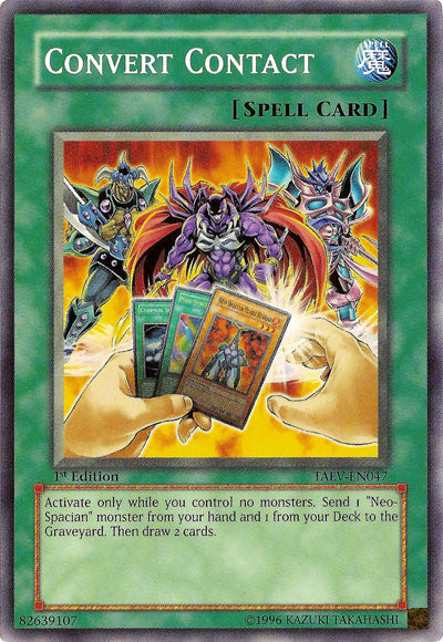 Convert Contact [TAEV-EN047] Common | Good Games Morley