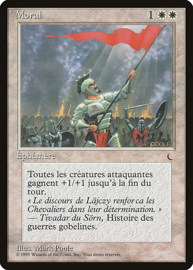 Morale (French) - "Moral" [Renaissance] | Good Games Morley