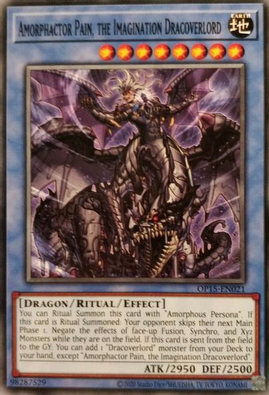 Amorphactor Pain, the Imagination Dracoverlord [OP15-EN021] Common | Good Games Morley