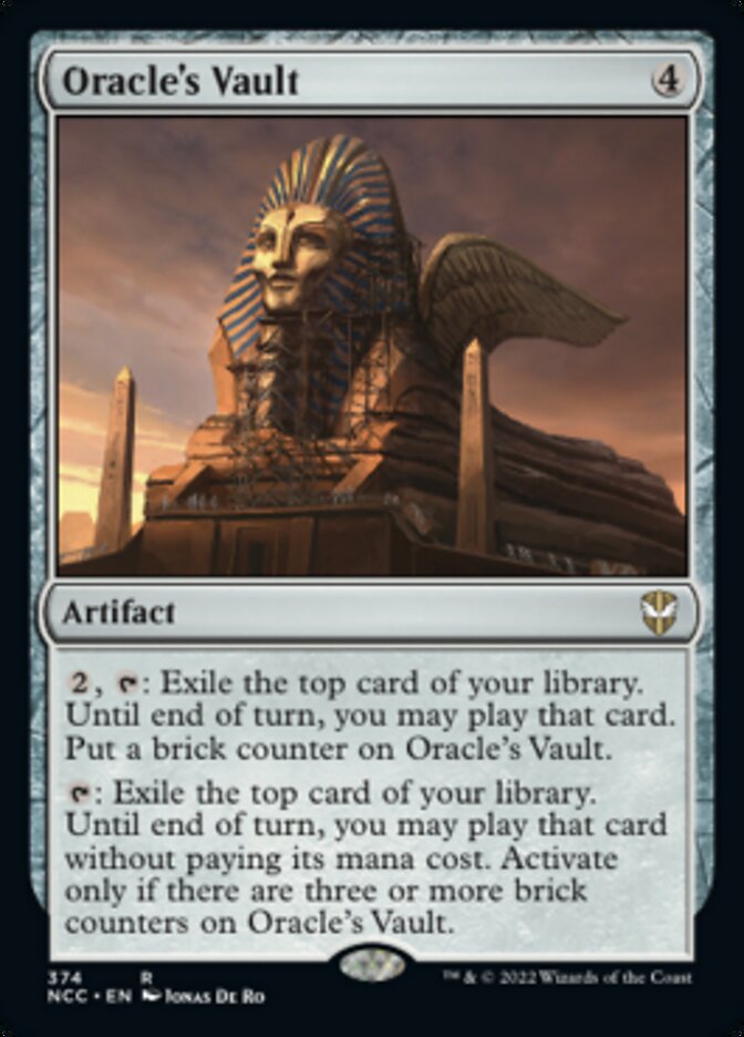 Oracle's Vault [Streets of New Capenna Commander] | Good Games Morley