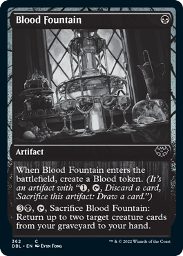 Blood Fountain [Innistrad: Double Feature] | Good Games Morley