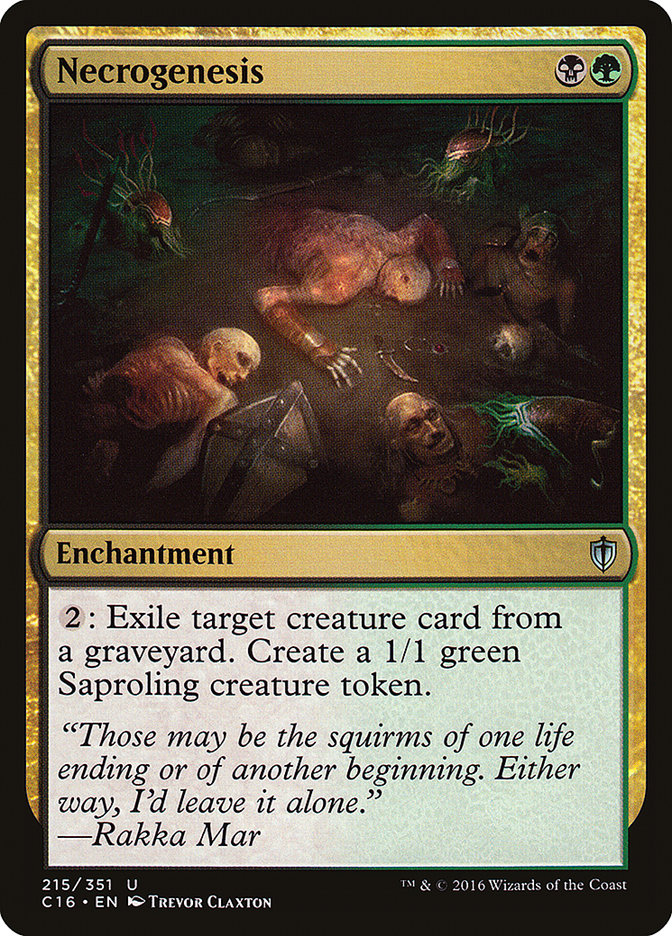 Necrogenesis [Commander 2016] | Good Games Morley