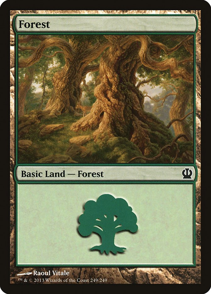 Forest (249) [Theros] | Good Games Morley
