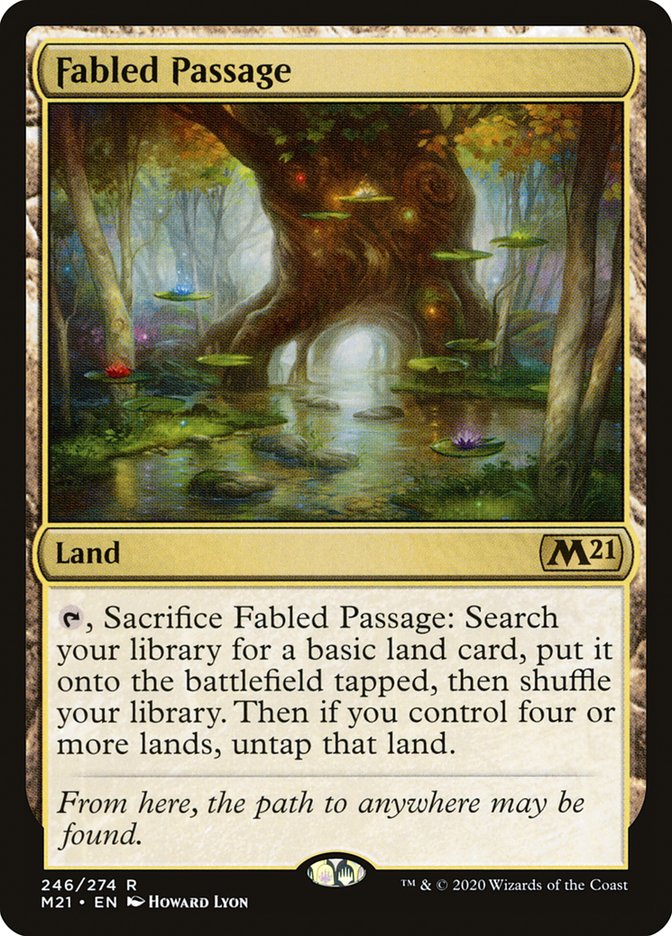 Fabled Passage [Core Set 2021] | Good Games Morley