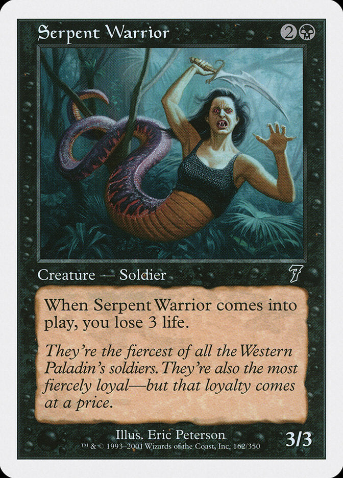 Serpent Warrior [Seventh Edition] | Good Games Morley