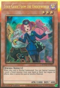 Tour Guide From the Underworld (Alternate Art) [MAGO-EN007] Gold Rare | Good Games Morley
