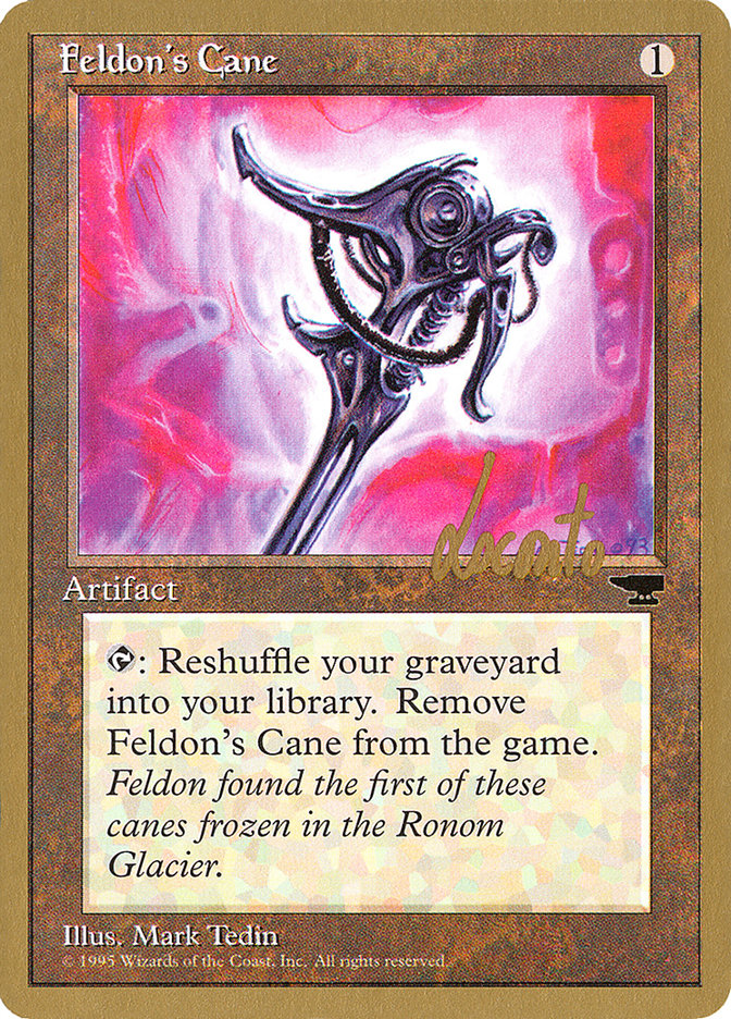 Feldon's Cane (Michael Loconto) [Pro Tour Collector Set] | Good Games Morley