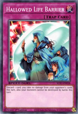 Hallowed Life Barrier [SGX1-ENE18] Common | Good Games Morley