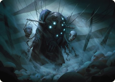 Meldweb Curator Art Card [Phyrexia: All Will Be One Art Series] | Good Games Morley