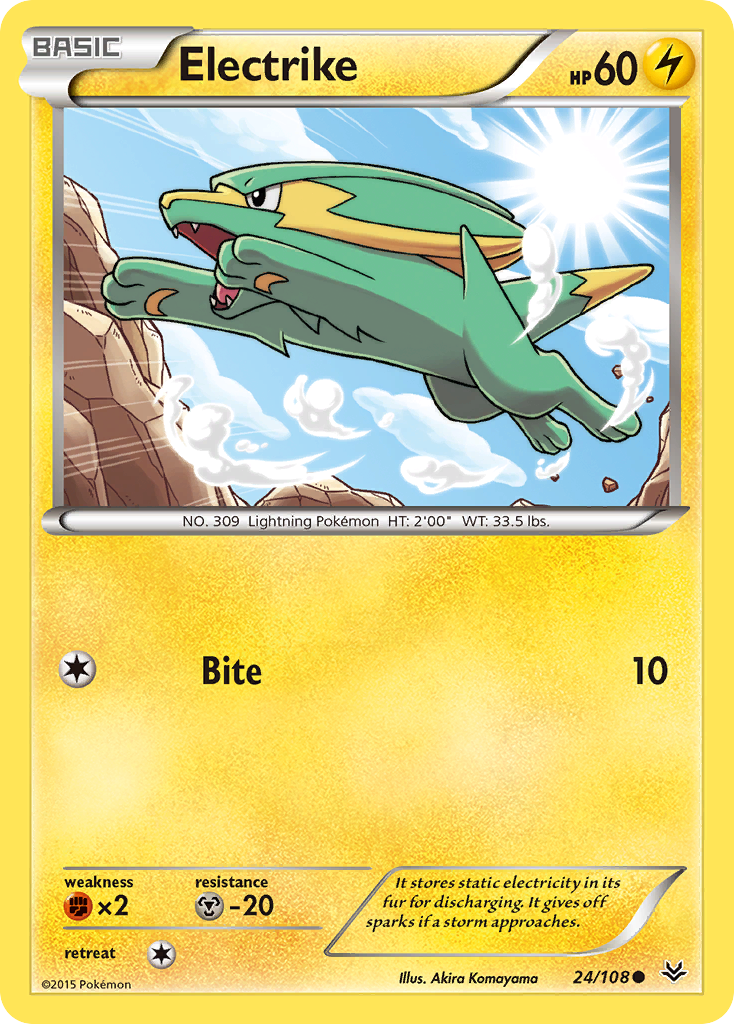 Electrike (24/108) [XY: Roaring Skies] | Good Games Morley