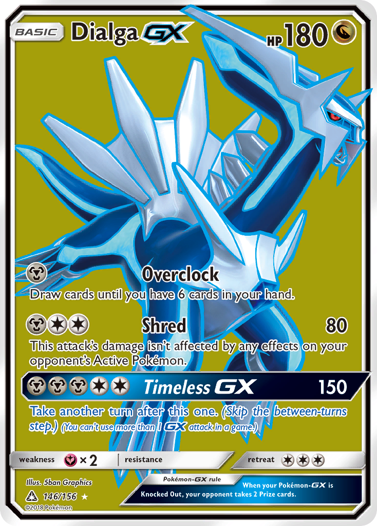 Dialga GX (146/156) [Sun & Moon: Ultra Prism] | Good Games Morley