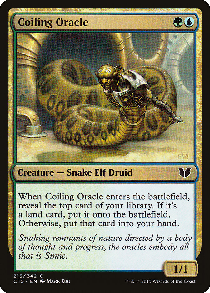 Coiling Oracle [Commander 2015] | Good Games Morley