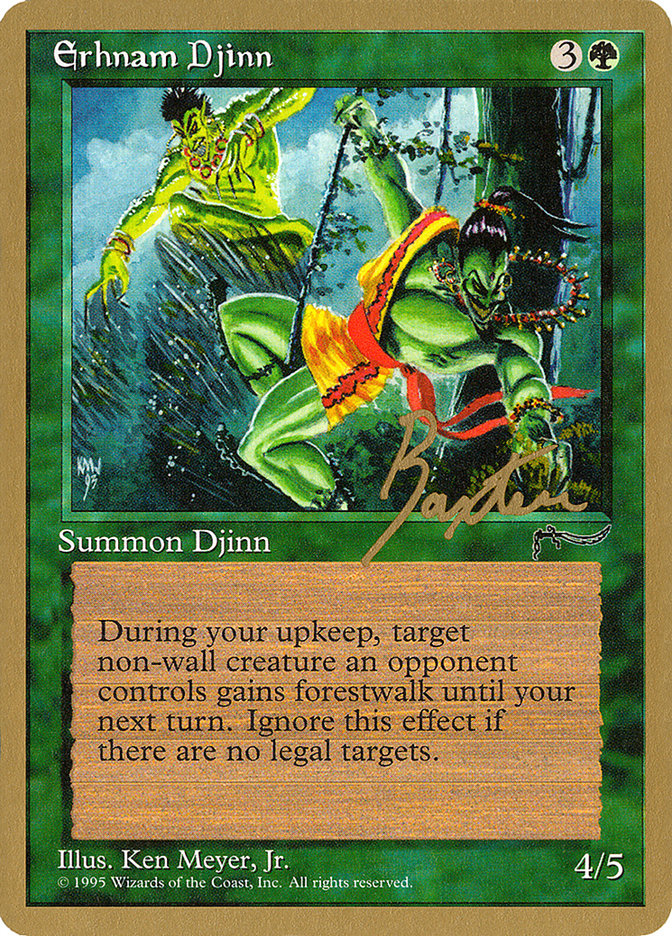 Erhnam Djinn (George Baxter) [Pro Tour Collector Set] | Good Games Morley