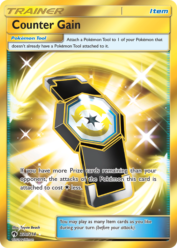 Counter Gain (230/214) [Sun & Moon: Lost Thunder] | Good Games Morley