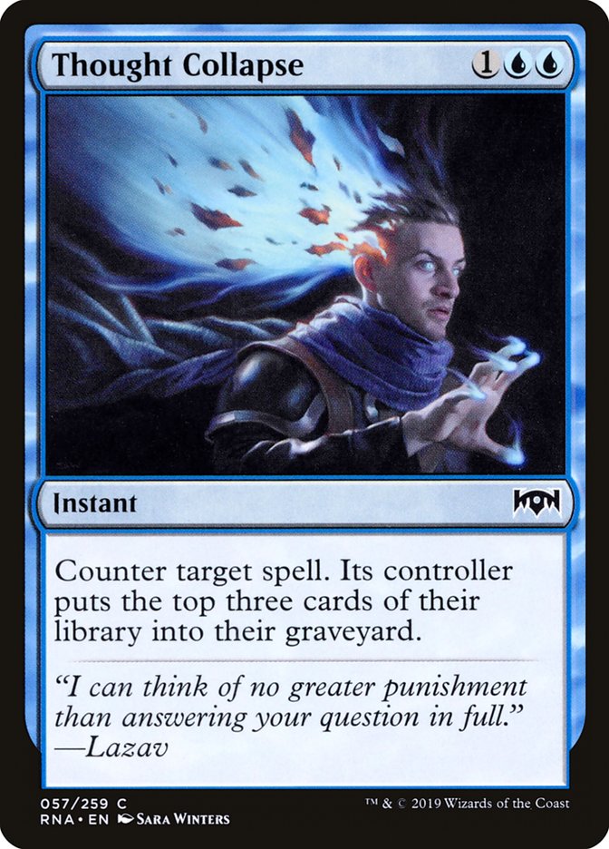 Thought Collapse [Ravnica Allegiance] | Good Games Morley