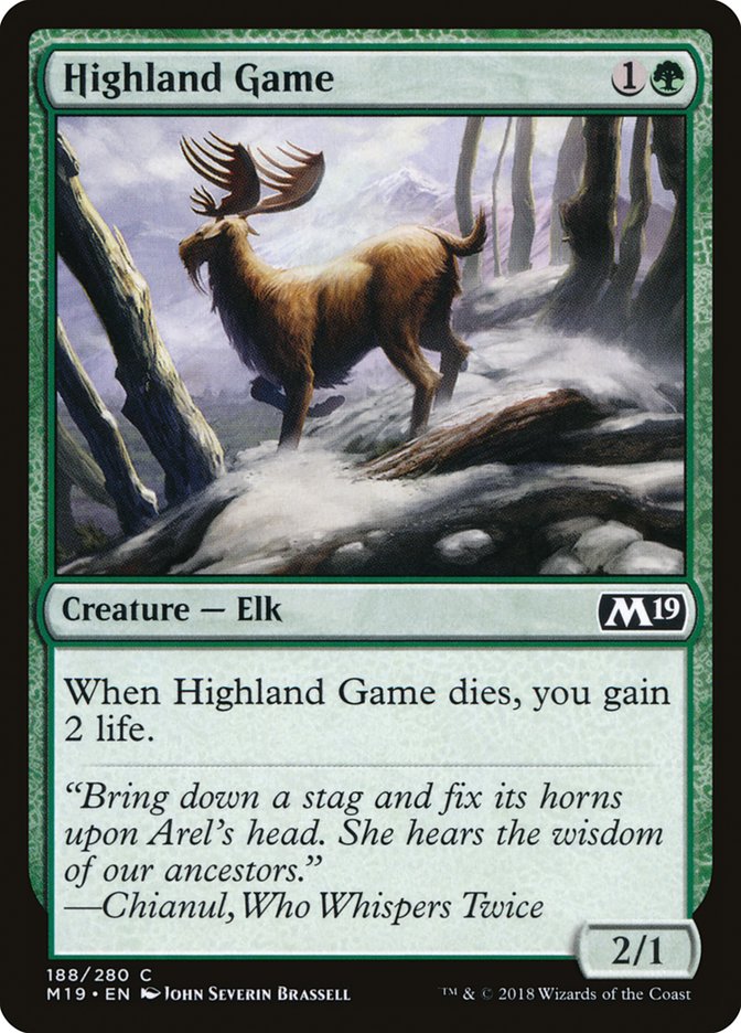 Highland Game [Core Set 2019] | Good Games Morley