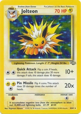 Jolteon (4/64) [Jungle Unlimited] | Good Games Morley