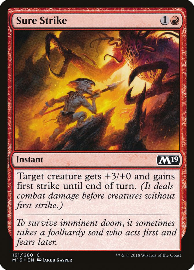 Sure Strike [Core Set 2019] | Good Games Morley