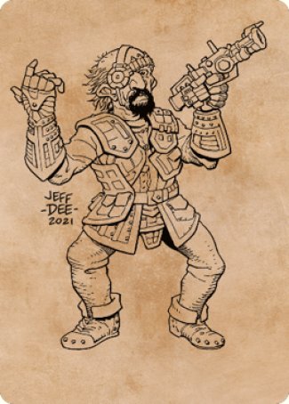 Jan Jansen, Chaos Crafter Art Card [Commander Legends: Battle for Baldur's Gate Art Series] | Good Games Morley