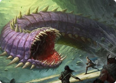 Purple Worm Art Card [Dungeons & Dragons: Adventures in the Forgotten Realms Art Series] | Good Games Morley