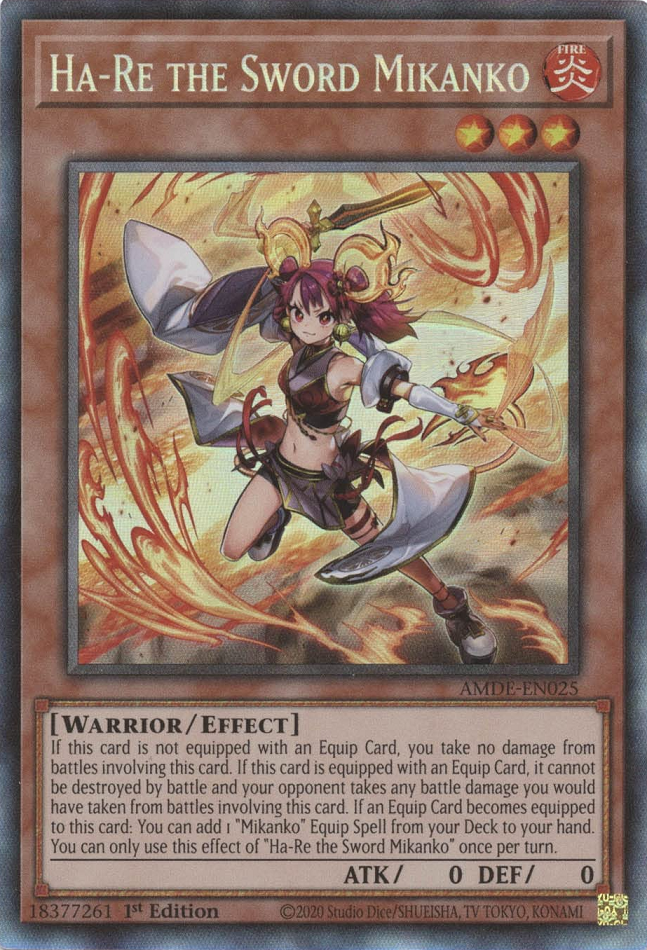 Ha-Re the Sword Mikanko [AMDE-EN025] Collector's Rare | Good Games Morley