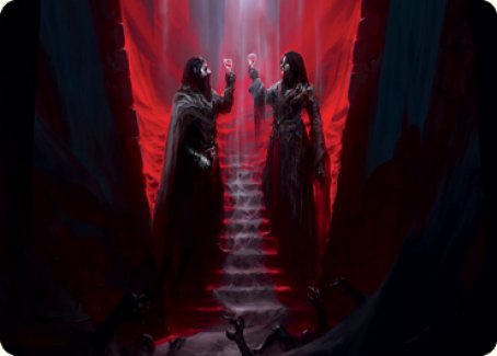 Vampires' Vengeance Art Card [Innistrad: Crimson Vow Art Series] | Good Games Morley