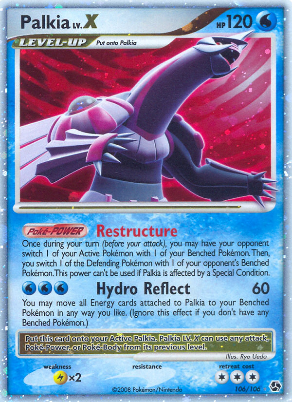 Palkia LV.X (106/106) [Diamond & Pearl: Great Encounters] | Good Games Morley